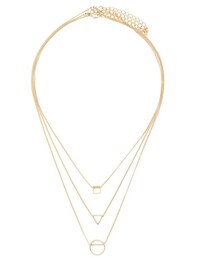 FOREVER 21 | FOREVER 21 Geo Charm Necklace Set(ネックレス)