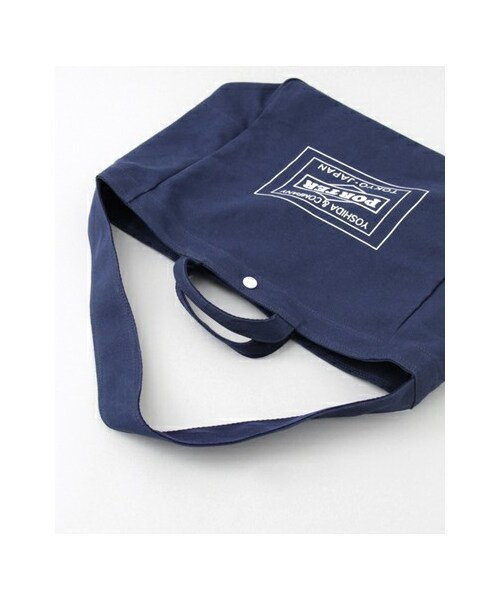 URBAN RESEARCH(アーバンリサーチ)の「【予約】TRAVEL COUTURE by LOWERCASE キャンバストートバッグL(バッグ・メンズ・NAVY/BLACK/GREY/OFF WHITE/KHAKI・-)」の11枚目の写真