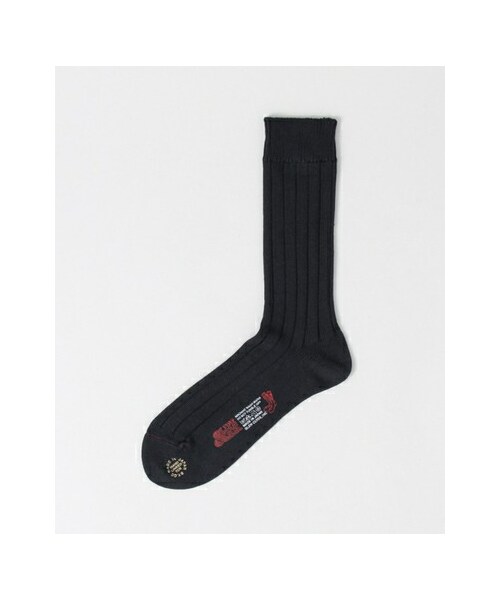 URBAN RESEARCH（アーバンリサーチ）の「& LIFE SOX VARSITY（レッグウェア・メンズ・BLACK/NAVY/WHITE/RED・FREE）」の5枚目の写真