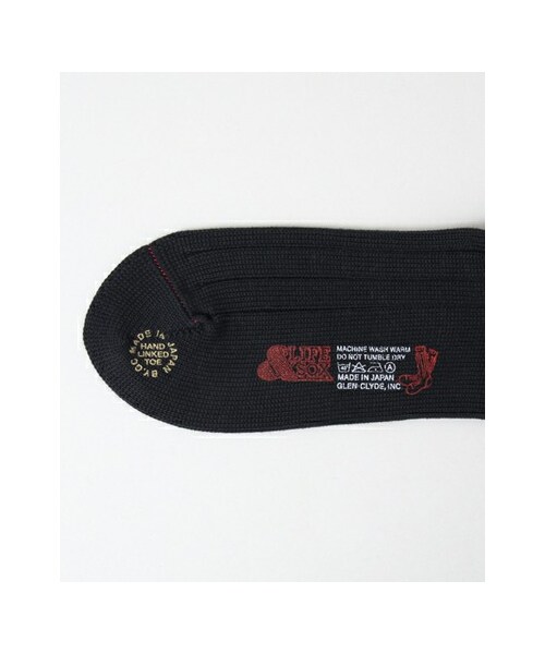 URBAN RESEARCH（アーバンリサーチ）の「& LIFE SOX VARSITY（レッグウェア・メンズ・BLACK/NAVY/WHITE/RED・FREE）」の7枚目の写真