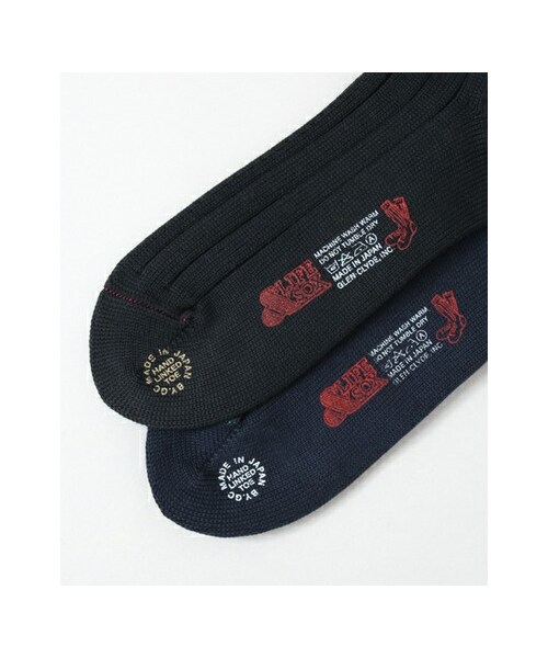 URBAN RESEARCH（アーバンリサーチ）の「& LIFE SOX VARSITY（レッグウェア・メンズ・BLACK/NAVY/WHITE/RED・FREE）」の9枚目の写真