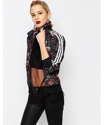 adidas | Adidas adidas Firebird Zip Through Track Top With Print(トップス)