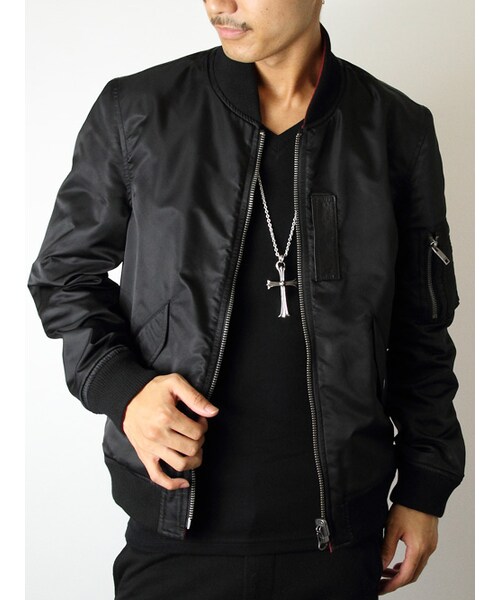 JACKROSE(ジャックローズ)の「リバーシブルMA-1 2016AW(ジャケット/アウター・メンズ・ブラック/カーキ・M/L/XL)」の15枚目の写真