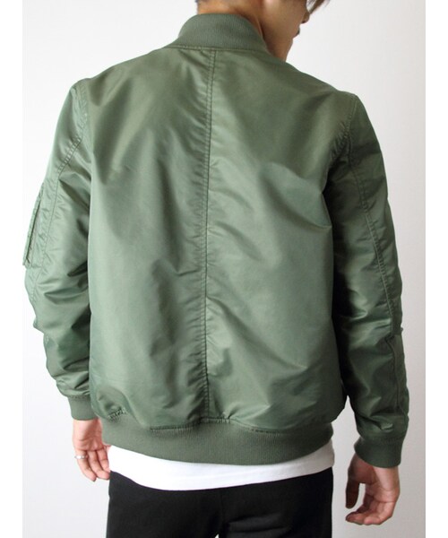 JACKROSE(ジャックローズ)の「リバーシブルMA-1 2016AW(ジャケット/アウター・メンズ・ブラック/カーキ・M/L/XL)」の14枚目の写真