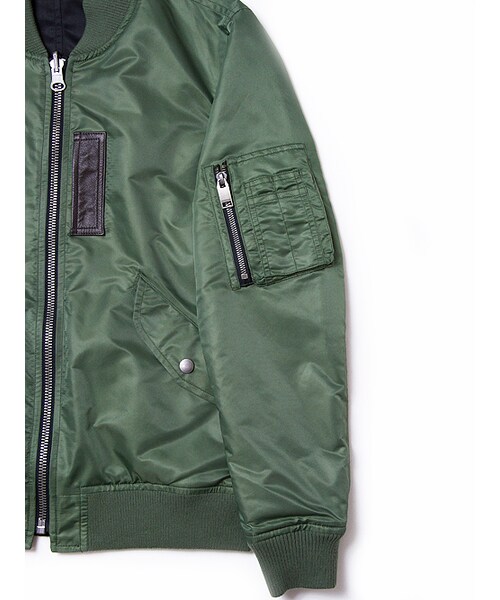 JACKROSE(ジャックローズ)の「リバーシブルMA-1 2016AW(ジャケット/アウター・メンズ・ブラック/カーキ・M/L/XL)」の18枚目の写真