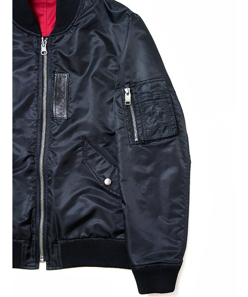 JACKROSE(ジャックローズ)の「リバーシブルMA-1 2016AW(ジャケット/アウター・メンズ・ブラック/カーキ・M/L/XL)」の6枚目の写真