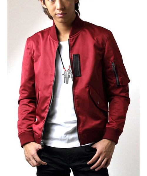 JACKROSE(ジャックローズ)の「リバーシブルMA-1 2016AW(ジャケット/アウター・メンズ・ブラック/カーキ・M/L/XL)」の3枚目の写真