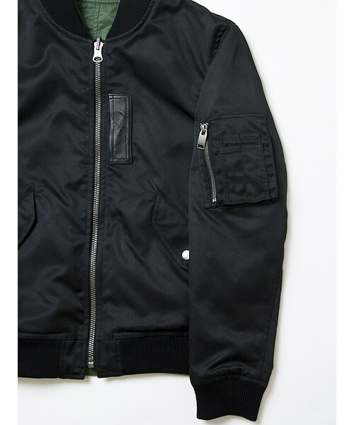 JACKROSE(ジャックローズ)の「リバーシブルMA-1 2016AW(ジャケット/アウター・メンズ・ブラック/カーキ・M/L/XL)」の20枚目の写真