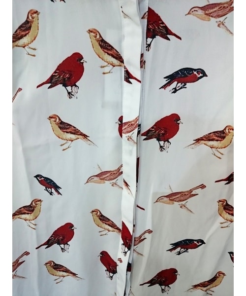 STORES.jp（ストアーズドットジェーピー）の「鳥柄プリント シフォン