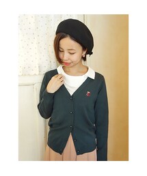 F i.n.t | ブック刺繍ロングニットカーディガン/F i.n.t(カーディガン/ボレロ)