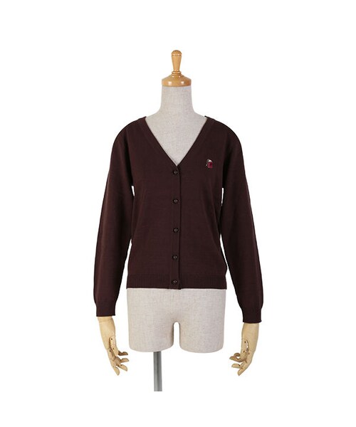 F i.n.t（フィント）の「ブック刺繍ロングニットカーディガン/F i.n.t（カーディガン/ボレロ・レディース・その他）」の4枚目の写真