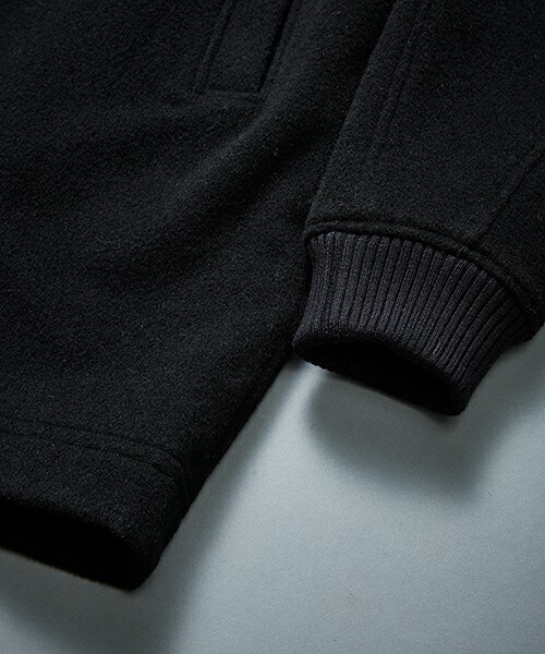 DIET BUTCHER（ダイエットブッチャー）の「DIET BUTCHER SLIM SKIN ウールモッサミリタリーコート（その他アウター・メンズ・ブラック・1/2）」の6枚目の写真