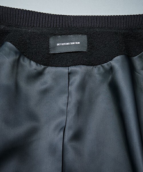 DIET BUTCHER（ダイエットブッチャー）の「DIET BUTCHER SLIM SKIN ウールモッサミリタリーコート（その他アウター・メンズ・ブラック・1/2）」の12枚目の写真