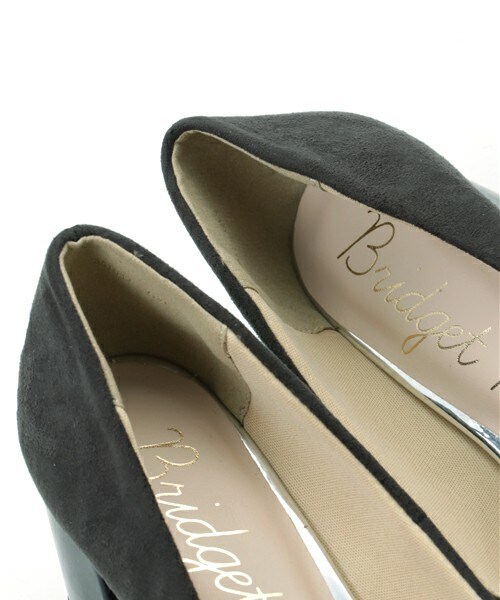 Bridget Birkin（ブリジットバーキン）の「べっこうヒールプレーンパンプス (561032)（パンプス・レディース・ブラック/グレー/ブラウン・22.5/23/23.5/24/24.5）」の9枚目の写真