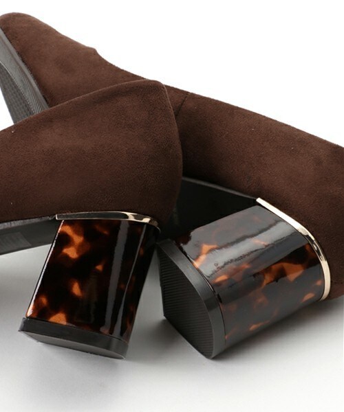 Bridget Birkin（ブリジットバーキン）の「べっこうヒールプレーンパンプス (561032)（パンプス・レディース・ブラック/グレー/ブラウン・22.5/23/23.5/24/24.5）」の11枚目の写真