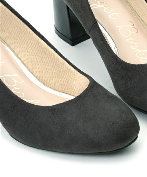 Bridget Birkin（ブリジットバーキン）の「べっこうヒールプレーンパンプス (561032)（パンプス・レディース・ブラック/グレー/ブラウン・22.5/23/23.5/24/24.5）」の8枚目の写真