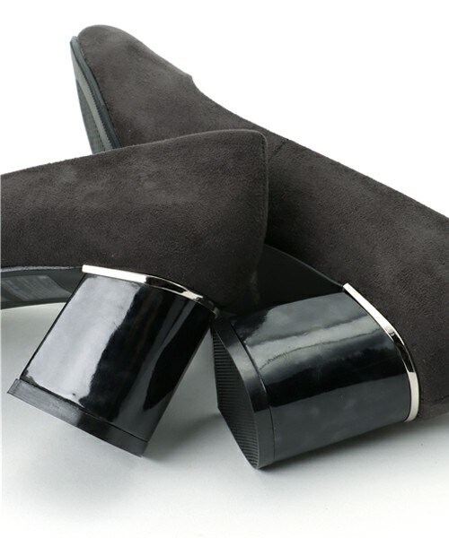 Bridget Birkin（ブリジットバーキン）の「べっこうヒールプレーンパンプス (561032)（パンプス・レディース・ブラック/グレー/ブラウン・22.5/23/23.5/24/24.5）」の10枚目の写真