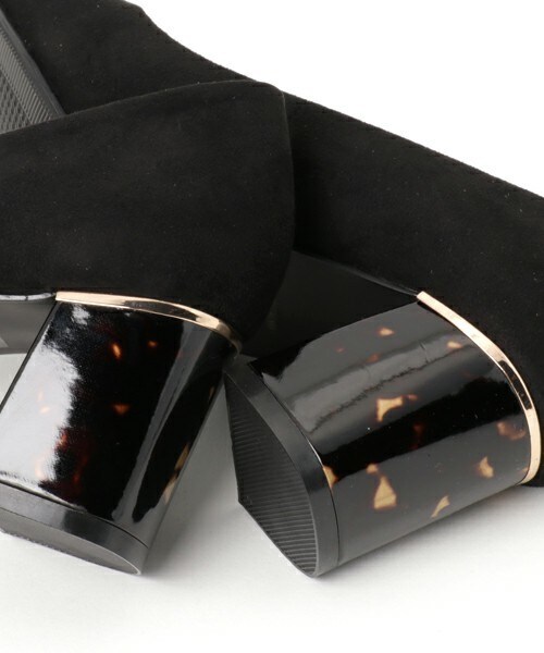 Bridget Birkin（ブリジットバーキン）の「べっこうヒールプレーンパンプス (561032)（パンプス・レディース・ブラック/グレー/ブラウン・22.5/23/23.5/24/24.5）」の12枚目の写真