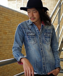 RATTLE TRAP | ジョグデニムシャツ(シャツ/ブラウス)