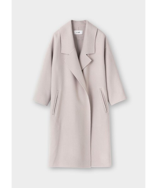 MAISON DE REEFUR（メゾンドリーファー）の「★ラム ウール カフタン コート（ジャケット/アウター・レディース・Gray/Black・36）」の14枚目の写真