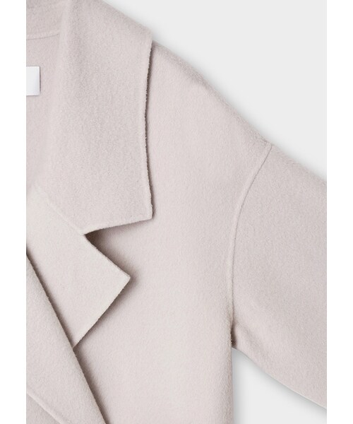 MAISON DE REEFUR（メゾンドリーファー）の「★ラム ウール カフタン コート（ジャケット/アウター・レディース・Gray/Black・36）」の17枚目の写真