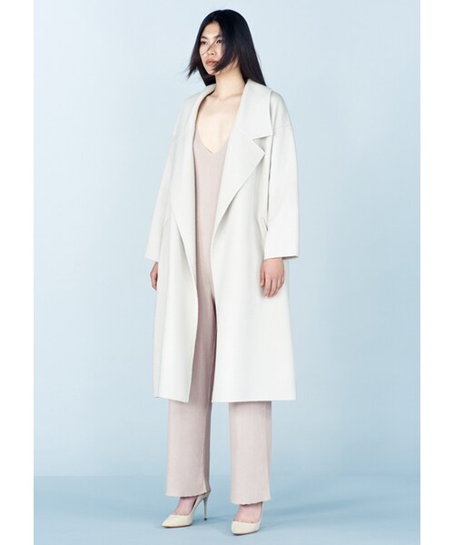 MAISON DE REEFUR（メゾンドリーファー）の「★ラム ウール カフタン コート（ジャケット/アウター・レディース・Gray/Black・36）」の13枚目の写真