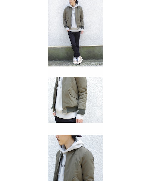 ラウンジリザードMA-1 Lounge Lizard / ラウンジリザード MA-1 ブルゾン