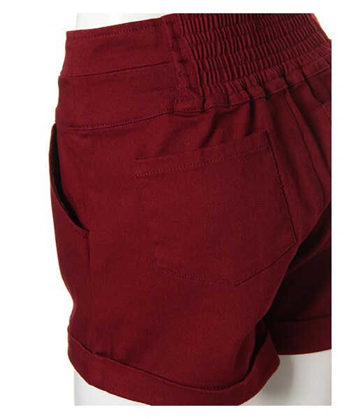 INGNI（イング）の「【2016秋の新作】4つボタンショート／パンツ（パンツ・レディース・ｸﾛ/ﾎﾞﾙﾄﾞｰ/ｶｰｷ/ｲﾝﾃﾞｨｺﾞ・M）」の5枚目の写真