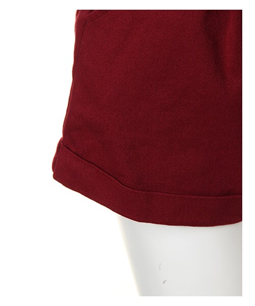 INGNI（イング）の「【2016秋の新作】4つボタンショート／パンツ（パンツ・レディース・ｸﾛ/ﾎﾞﾙﾄﾞｰ/ｶｰｷ/ｲﾝﾃﾞｨｺﾞ・M）」の7枚目の写真