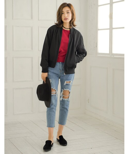 Re:EDIT（リエディ）の「【先行予約受注】[送料無料]ハラコバブーシュ[2016秋新作]（シューズ・レディース・ブラック/グレー/バーガンディ/レオパード/べっこう・S/M/L/LL）」の5枚目の写真