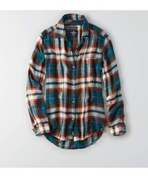 American Eagle | AEOプラッドシャツ(シャツ/ブラウス)
