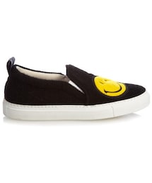 Joshua SANDERS | JOSHUA SANDERS Smiley felt slip-on trainers(スニーカー)