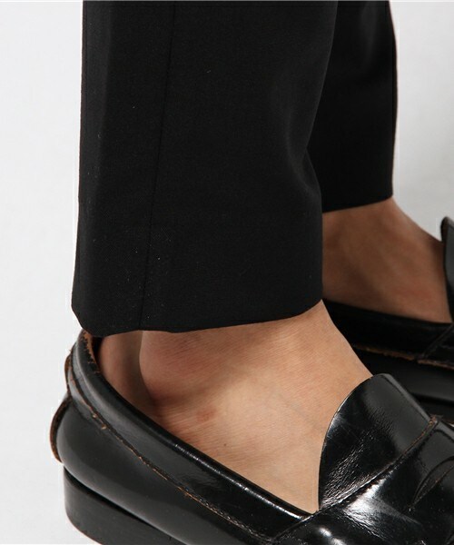 DIET BUTCHER（ダイエットブッチャー）の「DIET BUTCHER SLIM SKIN 2タックウールストレッチパンツ（その他パンツ・メンズ・ブラック・1/2）」の7枚目の写真