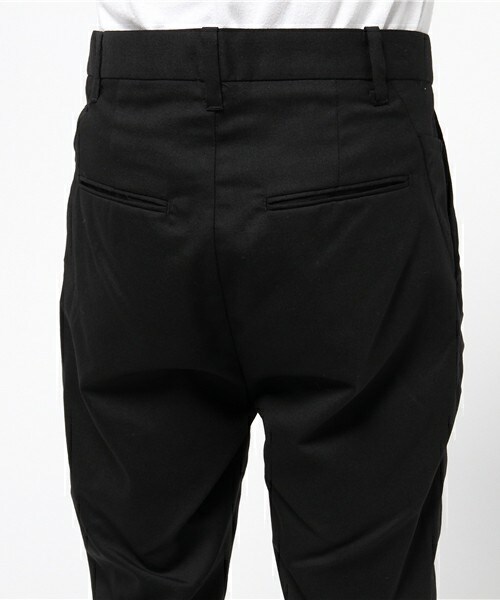 DIET BUTCHER（ダイエットブッチャー）の「DIET BUTCHER SLIM SKIN 2タックウールストレッチパンツ（その他パンツ・メンズ・ブラック・1/2）」の5枚目の写真