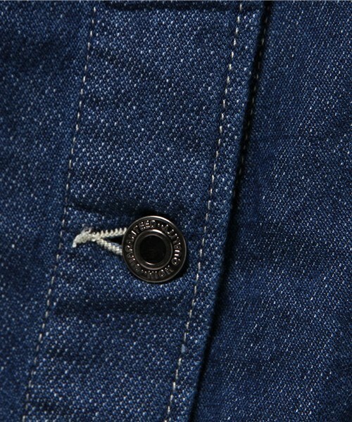 archives（アルシーヴ）の「BIG　Gジャン（デニムジャケット・レディース・ネイビー/ロイヤルブルー・MEDIUM）」の12枚目の写真