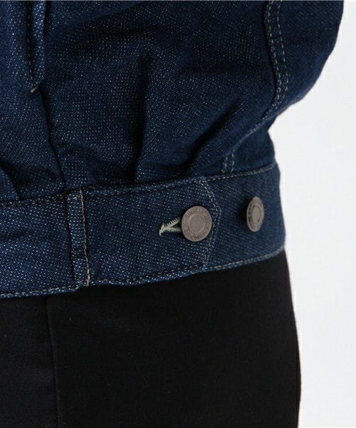 archives（アルシーヴ）の「BIG　Gジャン（デニムジャケット・レディース・ネイビー/ロイヤルブルー・MEDIUM）」の10枚目の写真