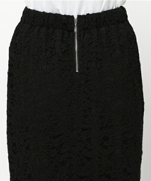 archives（アルシーヴ）の「スカラレースタイトスカート（スカート・レディース・オフホワイト/ブラック/ベージュ・MEDIUM）」の8枚目の写真