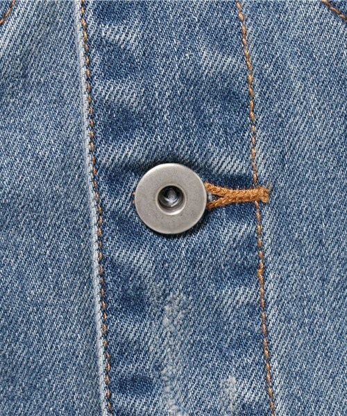 archives（アルシーヴ）の「Gジャン（デニムジャケット・レディース・ブルー/ネイビー/ロイヤルブルー・MEDIUM）」の11枚目の写真