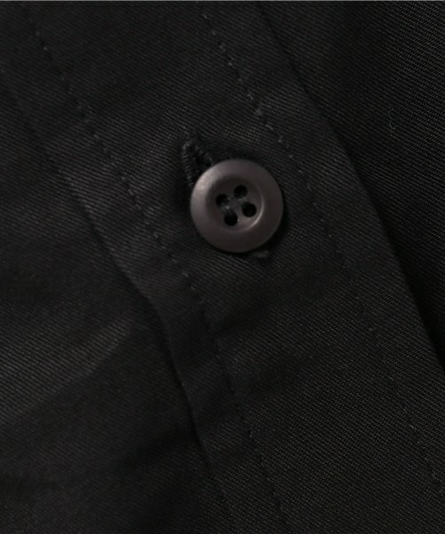 archives（アルシーヴ）の「テンセルビッグシャツ（シャツ/ブラウス・レディース・ブラック/カーキ/キャメル・MEDIUM）」の11枚目の写真