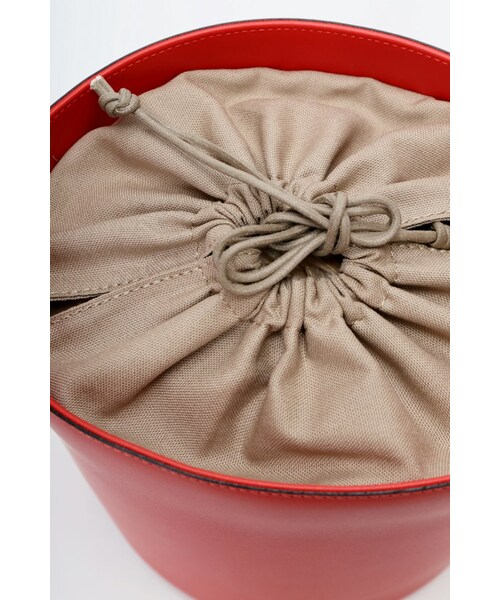 plage（プラージュ）の「Plage round BAG◆（バッグ・キャメル/グリーン/ブルー/レッド・フリー）」の15枚目の写真