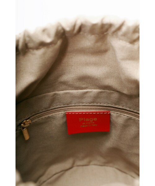 plage（プラージュ）の「Plage round BAG◆（バッグ・キャメル/グリーン/ブルー/レッド・フリー）」の18枚目の写真