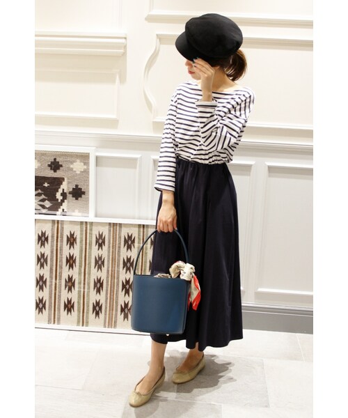 plage（プラージュ）の「Plage round BAG◆（バッグ・キャメル/グリーン/ブルー/レッド・フリー）」の7枚目の写真