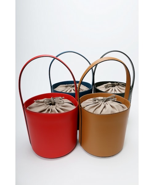 plage（プラージュ）の「Plage round BAG◆（バッグ・キャメル/グリーン/ブルー/レッド・フリー）」の21枚目の写真