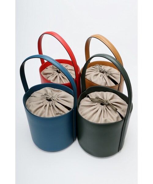 plage（プラージュ）の「Plage round BAG◆（バッグ・キャメル/グリーン/ブルー/レッド・フリー）」の20枚目の写真