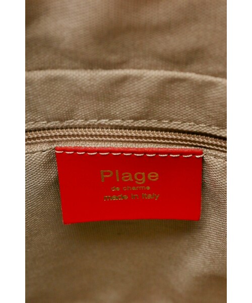 plage（プラージュ）の「Plage round BAG◆（バッグ・キャメル/グリーン/ブルー/レッド・フリー）」の19枚目の写真