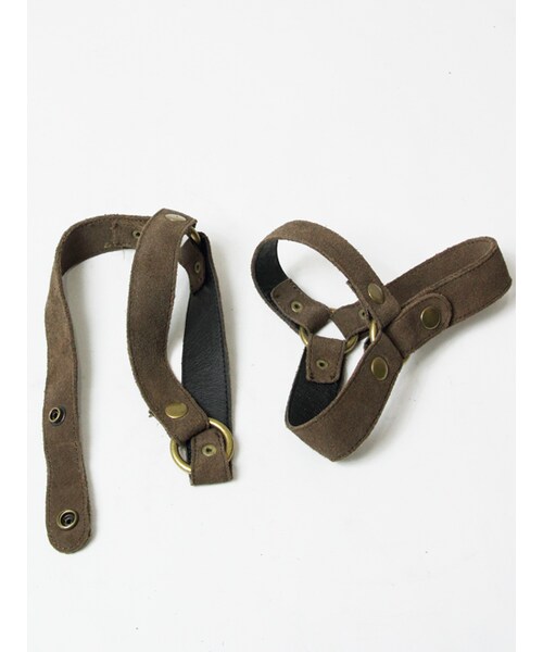 JACKROSE（ジャックローズ）の「×Luv maison スウェードレザーサイドZIPリングブーツ（シューズ・メンズ・ブラック/ブラウン/キャメル・M/L）」の19枚目の写真