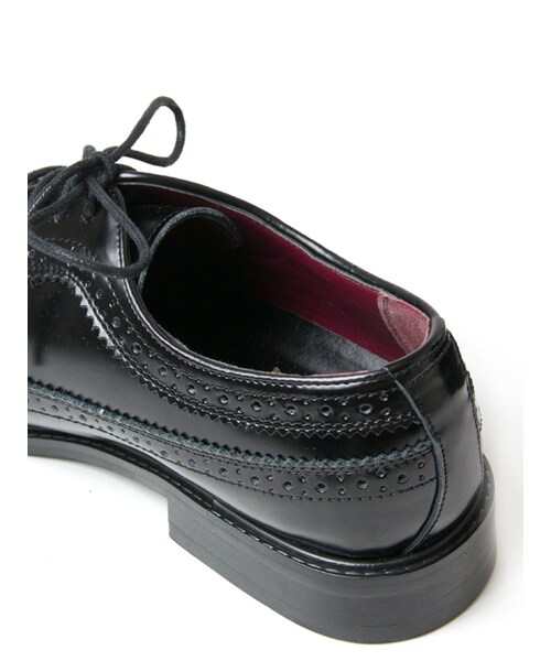 JACKROSE（ジャックローズ）の「×Luv maison レザーウイングチップシューズ（シューズ・メンズ・ブラック・M/L）」の7枚目の写真