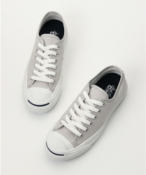 CONVERSE（コンバース）の「CON JACK PURCELL 32262327（スニーカー・レディース・グレー・23cm/23.5cm/24cm/24.5cm）」の5枚目の写真