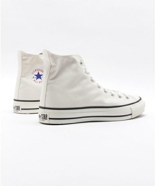 CONVERSE ALL STAR（コンバースオールスター）の「日本製 ユニセックス コンバース キャンバス オールスター ハイカット CONVERSE CANVAS ALL STAR J HI 32067960（スニーカー・メンズ・ホワイト・23cm/23.5cm/24cm/24.5cm/26.5cm/27cm/27.5cm/28cm/29cm）」の4枚目の写真