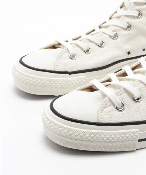 CONVERSE ALL STAR（コンバースオールスター）の「日本製 ユニセックス コンバース キャンバス オールスター ハイカット CONVERSE CANVAS ALL STAR J HI 32067960（スニーカー・メンズ・ホワイト・23cm/23.5cm/24cm/24.5cm/26.5cm/27cm/27.5cm/28cm/29cm）」の6枚目の写真